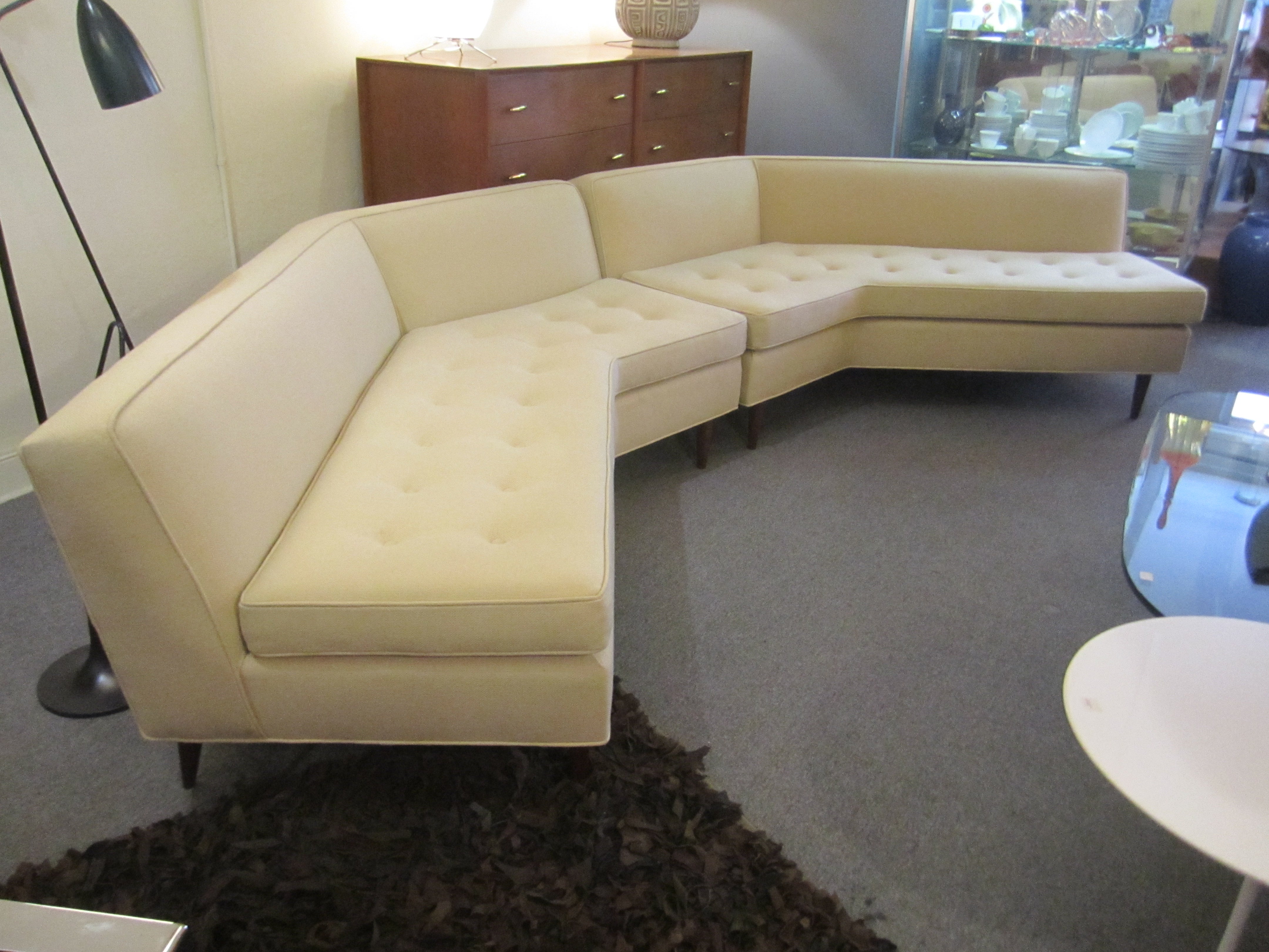 Bertha Schaefer Sectional Sofa by Singer and Sons